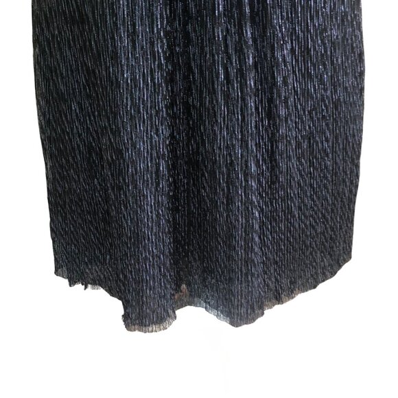 Caché Blue Metallic Beaded Sequin Tank Dress Size 0 Evening Party Cocktail - Picture 8 of 10